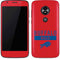 NFL Buffalo Bills Red Performance Series Moto E5 Play Skin
